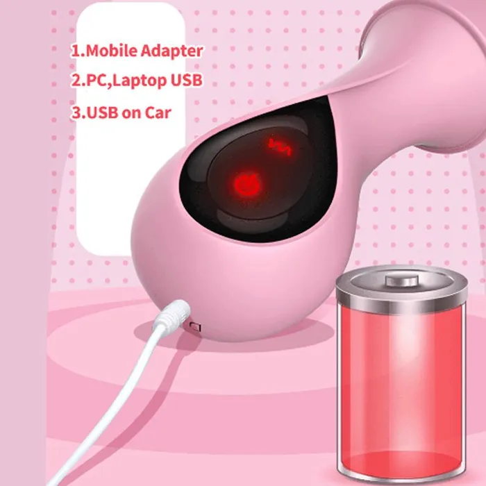 DMM Female Sex Toys Super Soft Gspot Mushroom Vibrator