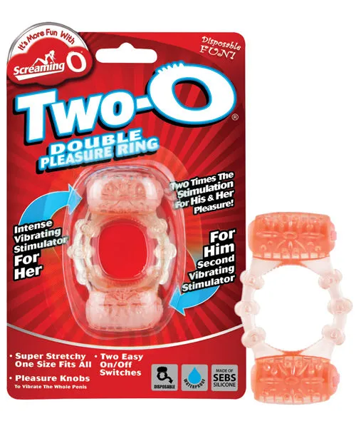 Male Sex Toys Screaming O TwoO Double Pleasure Ring Screaming O