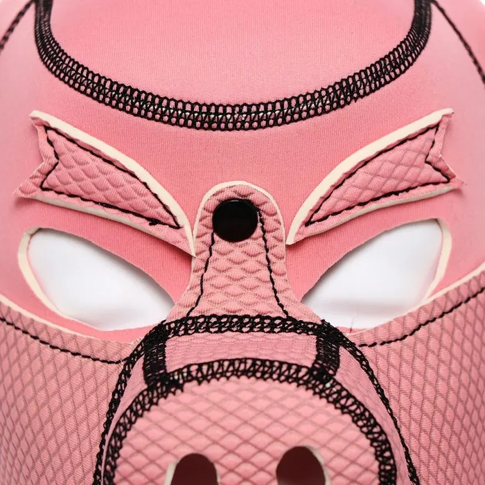 Vibrators Daytona Neoprene Pig Mask Pink