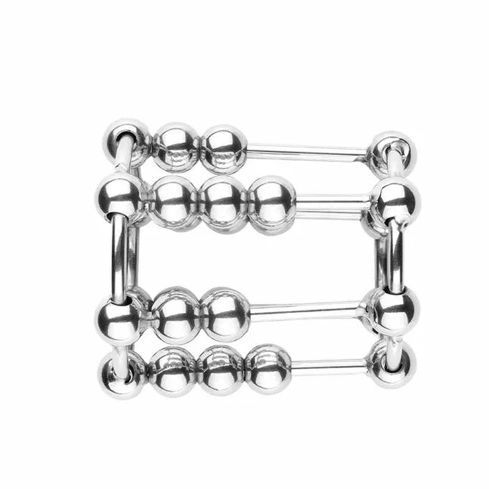 Cocky Penis Cage with Movable Beads FRISKY BUSINESS SG Male Sex Toys