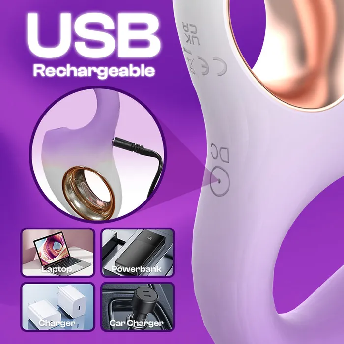 FRISKY BUSINESS SG Female Sex Toys Sofea Symmetry Female Gradient Vibrator with Suction