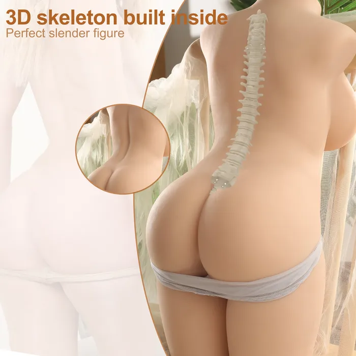 Male Sex Toys nastnova Edith Twin 2028LB Sex Doll Masturbator with Realistic Texture