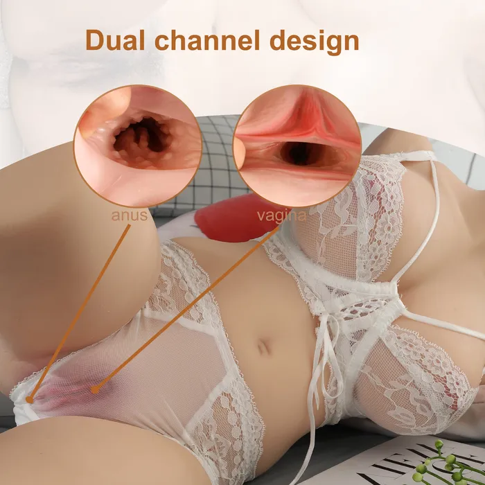 Male Sex Toys nastnova Edith Twin 2028LB Sex Doll Masturbator with Realistic Texture