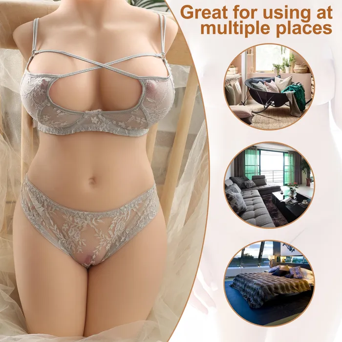 Male Sex Toys nastnova Edith Twin 2028LB Sex Doll Masturbator with Realistic Texture