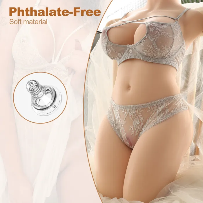 Male Sex Toys nastnova Edith Twin 2028LB Sex Doll Masturbator with Realistic Texture