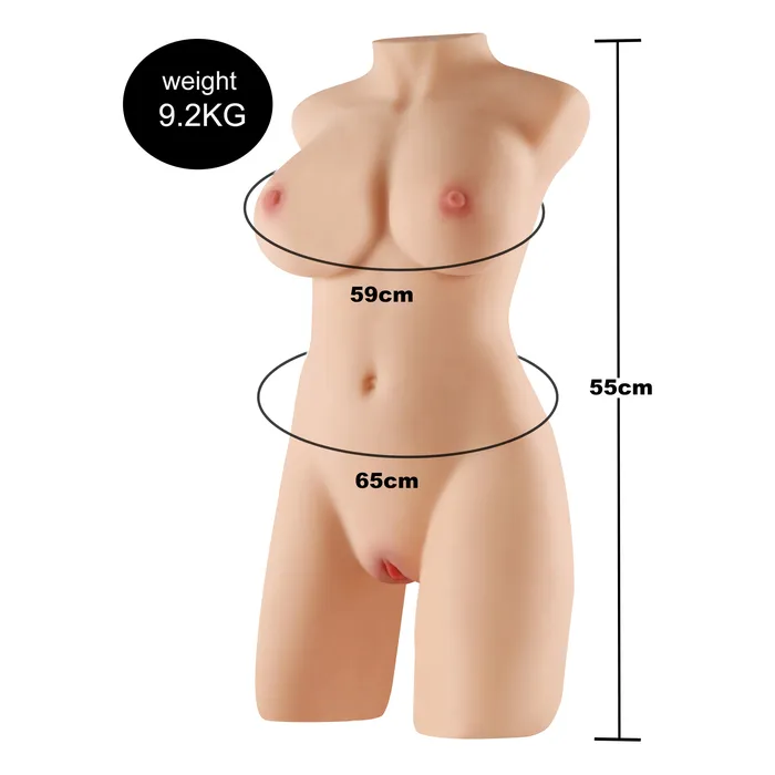 Male Sex Toys nastnova Edith Twin 2028LB Sex Doll Masturbator with Realistic Texture