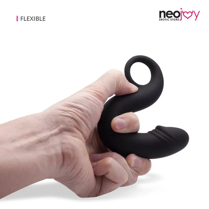 Anal Neojoy Neojoy Anal Curvy Dildo silicone Black 68 inch 175cm