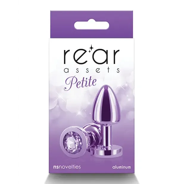 Anal NS Novelties Rear Assets Petite Metal Anal Plug Pink Anal NS Novelties Rear Assets Petite Metal Anal Plug Pink