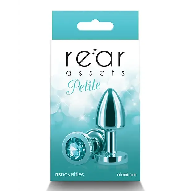 Anal NS Novelties Rear Assets Petite Metal Anal Plug Pink Anal NS Novelties Rear Assets Petite Metal Anal Plug Pink