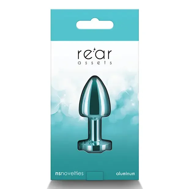 Anal NS Novelties Rear Assets Petite Metal Anal Plug Pink Anal NS Novelties Rear Assets Petite Metal Anal Plug Pink