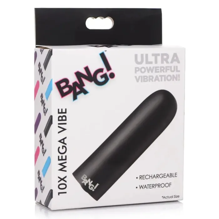 BANG Female Sex Toys BANG 10x Mega Silicone Bullet Vibrator