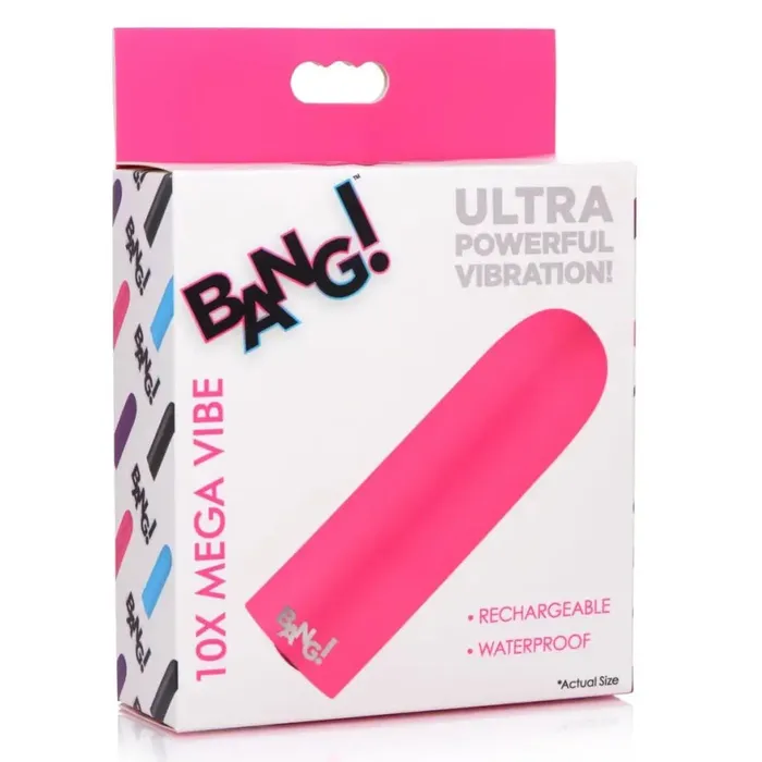 BANG Female Sex Toys BANG 10x Mega Silicone Bullet Vibrator