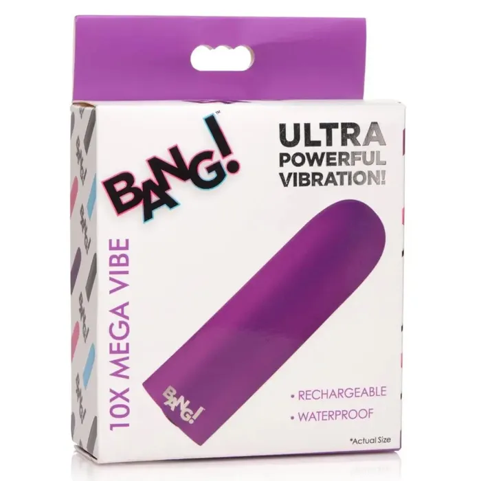BANG Female Sex Toys BANG 10x Mega Silicone Bullet Vibrator