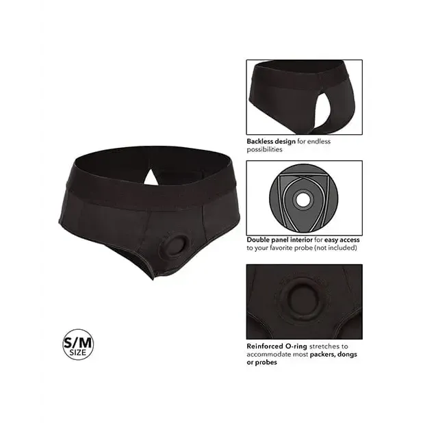 CalExotics Boundless Backless Brief Female Sex Toys CalExotics Boundless Backless Brief Female Sex Toys