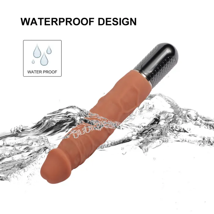 D6 Silicone 10 Function Classic Realistic Dildo Vibrator 79 Inch Modi Female Sex Toys