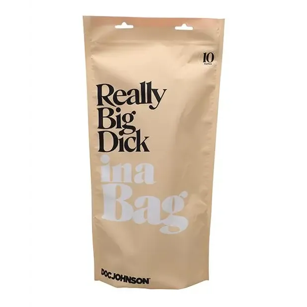 Doc Johnson In A Bag 10 Really Big Dick Clear Dildos Doc Johnson In A Bag 10 Really Big Dick Clear Dildos