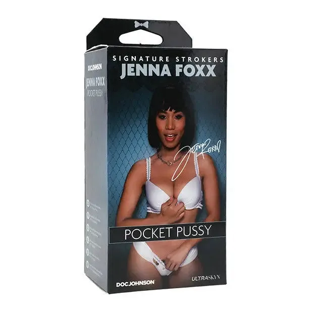 Doc Johnson Male Sex Toys Signature Strokers Jenna Foxx ULTRASKYN Pocket Pussy