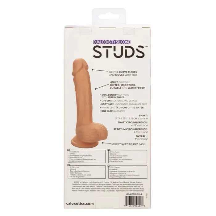 Female Sex Toys CalExotics Dual Density Silicone Stud 5in Female Sex Toys CalExotics Dual Density Silicone Stud 5in