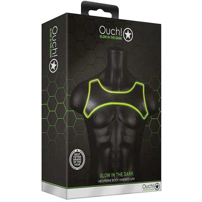 Female Sex Toys Shots Toys Ouch Glow In The Dark Neoprene Harness M Female Sex Toys Shots Toys Ouch Glow In The Dark Neoprene Harness M