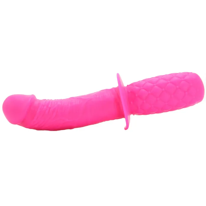 Female Sex Toys Silicone Grip GSpot Thruster Dildo in Pink CalExotics Female Sex Toys Silicone Grip GSpot Thruster Dildo in Pink CalExotics