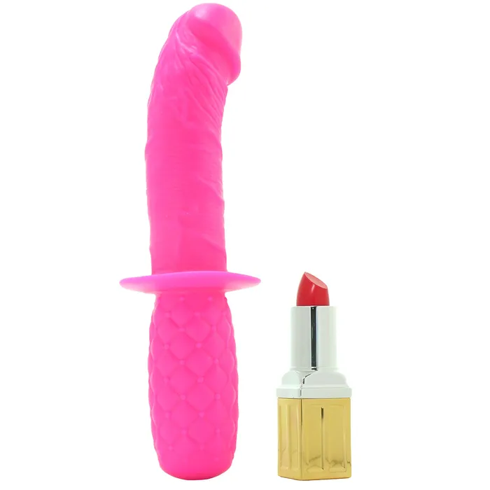 Female Sex Toys Silicone Grip GSpot Thruster Dildo in Pink CalExotics Female Sex Toys Silicone Grip GSpot Thruster Dildo in Pink CalExotics