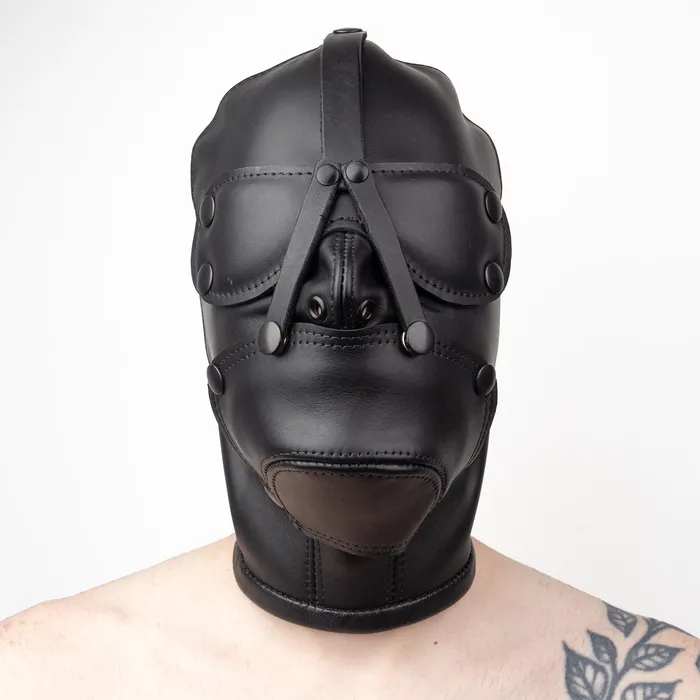 Fetters Leather Muzzle Hood Fetters Restraints