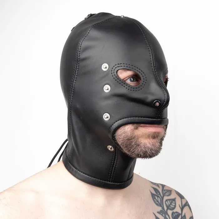 Fetters Leather Muzzle Hood Fetters Restraints