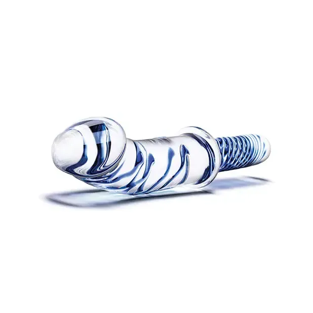 Glas 11 in Realistic Double Ended Glass Dildo with Handle glas Dildos Glas 11 in Realistic Double Ended Glass Dildo with Handle glas Dildos
