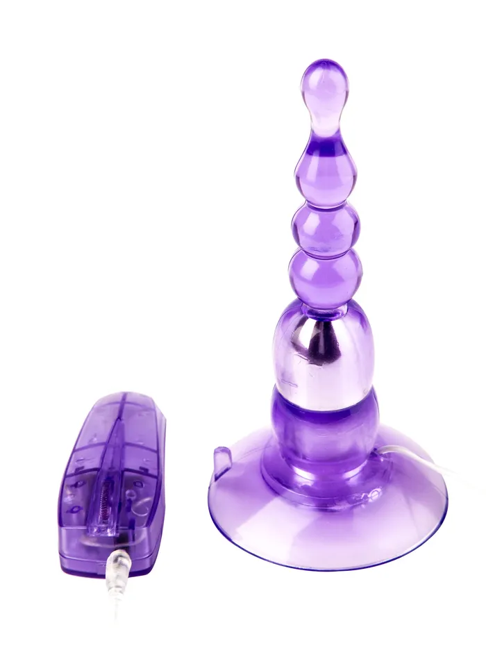 HonourSkintwocom Anal Vibrating Purple Butt Plug