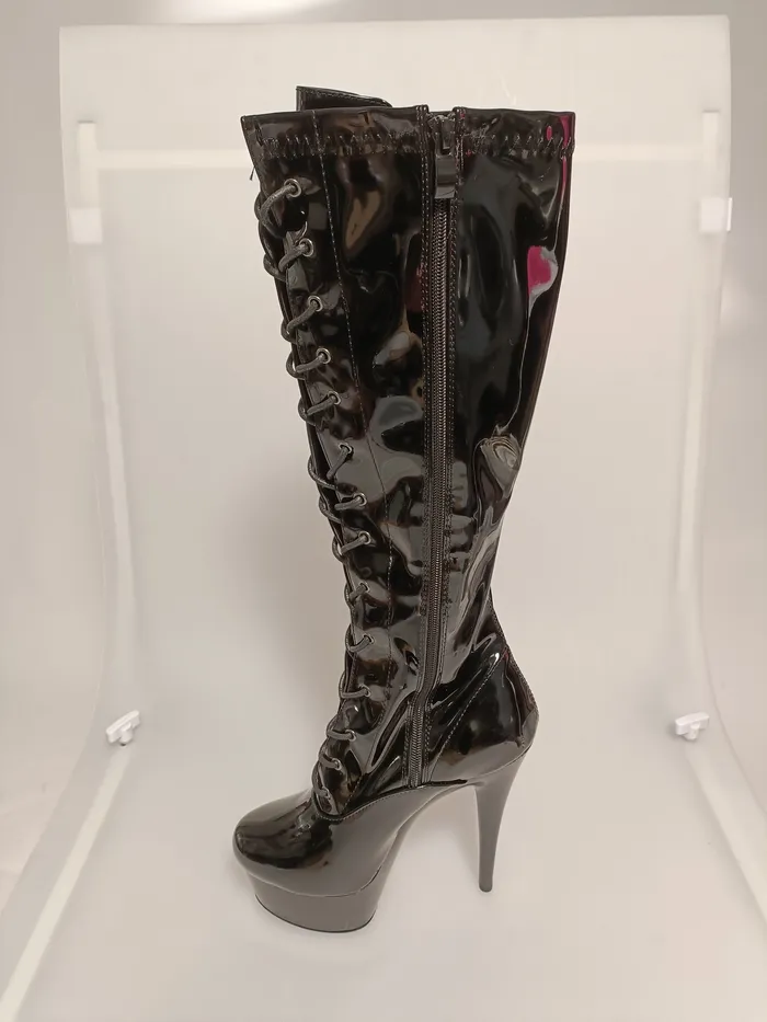 HonourSkintwocom Clearance Knee High Platform Boot Size 6 Male Sex Toys