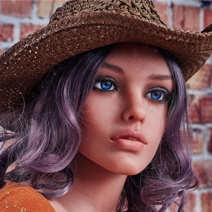Irontech Doll Male Sex Toys Neodoll Racy Doria Head Sex Doll Head M16 Compatible Brown