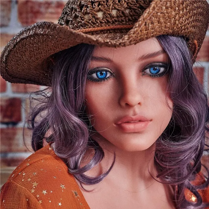 Irontech Doll Male Sex Toys Neodoll Racy Doria Head Sex Doll Head M16 Compatible Brown