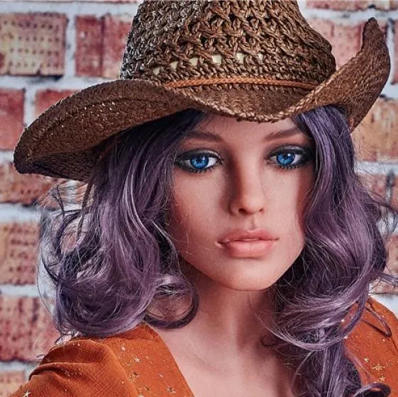 Irontech Doll Male Sex Toys Neodoll Racy Doria Head Sex Doll Head M16 Compatible Brown