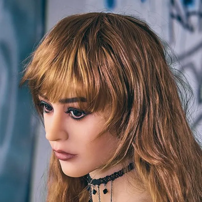 Irontech Male Sex Toys RF696 Clearance item Neodoll Racy Julia Sex Doll Head M16 Compatible Tan Irontech Male Sex Toys RF696 Clearance item Neodoll Racy Julia Sex Doll Head M16 Compatible Tan