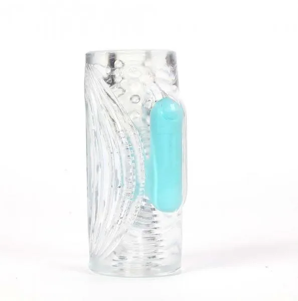 Male Sex Toys Maia Toys Aster Clear Stroker W Rechargeable Bullet