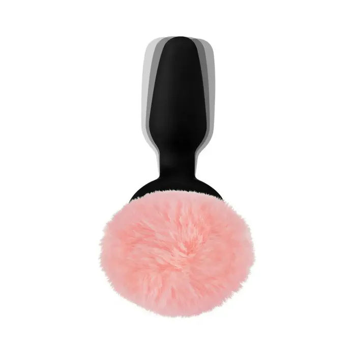 Male Sex Toys Tailz Remote Control Vibrating Pink Bunny Tail Anal Plug