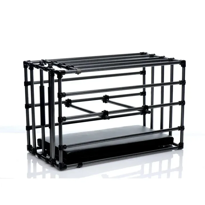 Master Series Master Series Kennel Adjustable Puppy Cage With Padded Board Male Sex Toys Master Series Master Series Kennel Adjustable Puppy Cage With Padded Board Male Sex Toys