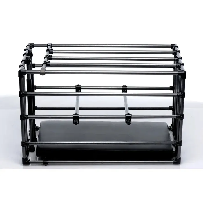 Master Series Master Series Kennel Adjustable Puppy Cage With Padded Board Male Sex Toys Master Series Master Series Kennel Adjustable Puppy Cage With Padded Board Male Sex Toys