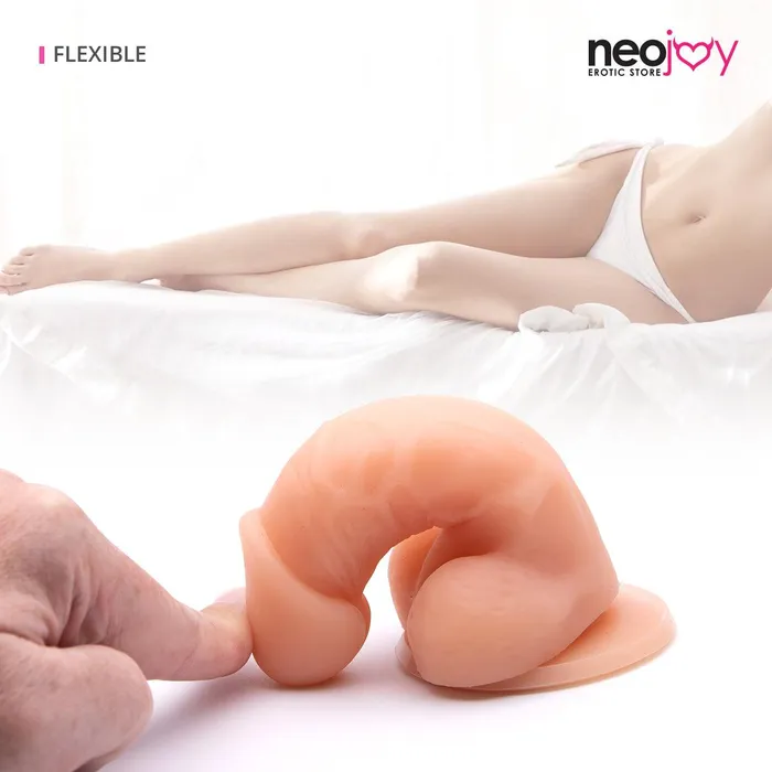 Neojoy Neojoy 4 Curvy Lover with Suction cup Silicone Up to 5 Flesh Female Sex Toys