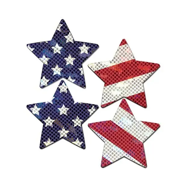 Pastease Vibrators Pastease Premium Petites Glittering Stars Stripes