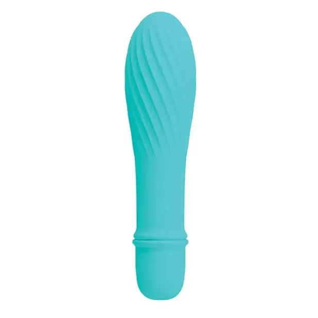 Pretty Love Vibrators Pretty Love Solomon 10 Function Vibrator Teal Pretty Love Vibrators Pretty Love Solomon 10 Function Vibrator Teal