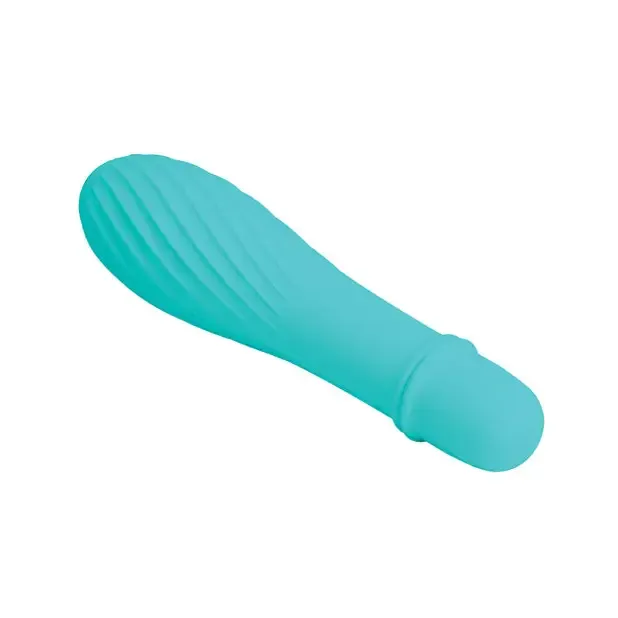 Pretty Love Vibrators Pretty Love Solomon 10 Function Vibrator Teal Pretty Love Vibrators Pretty Love Solomon 10 Function Vibrator Teal