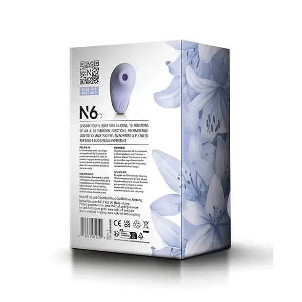 Rocksoff Female Sex Toys NIYA 6 Stimulator Cornflower Rocksoff Female Sex Toys NIYA 6 Stimulator Cornflower