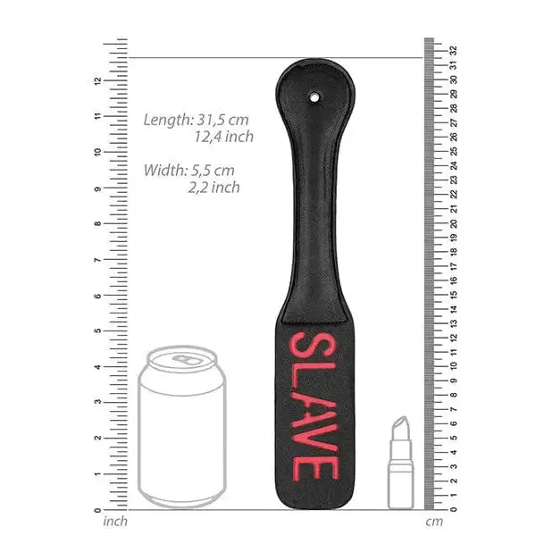 SHOTS AMERICA Anal Shots Ouch Slave Paddle Black SHOTS AMERICA Anal Shots Ouch Slave Paddle Black