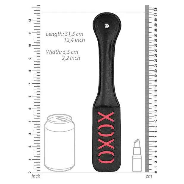 Shots Ouch Xoxo Paddle Black SHOTS AMERICA Anal Shots Ouch Xoxo Paddle Black SHOTS AMERICA Anal