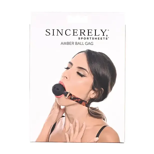 Sportsheets Male Sex Toys Sportsheet Amber Ball Gag