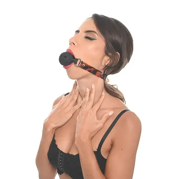 Sportsheets Male Sex Toys Sportsheet Amber Ball Gag