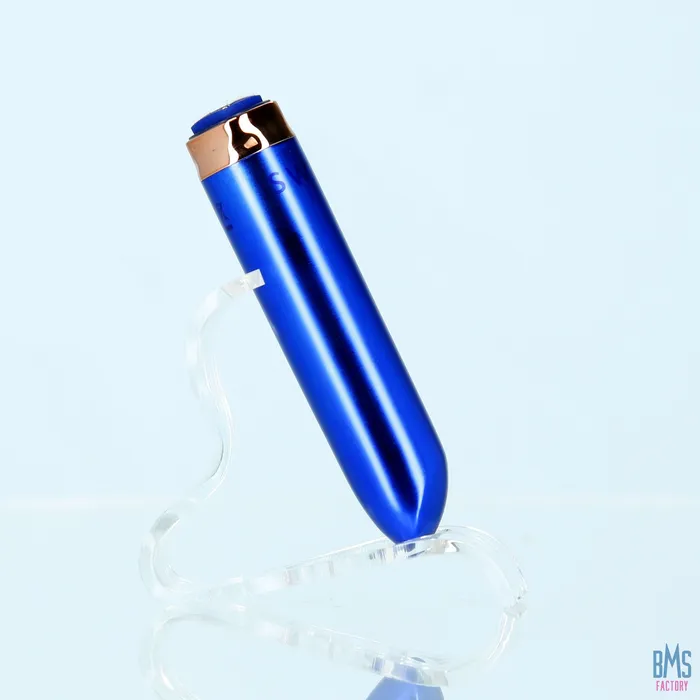 Swan Female Sex Toys Swan Maximum Bullet Vibrator Silicone Comfy Cuff Blue