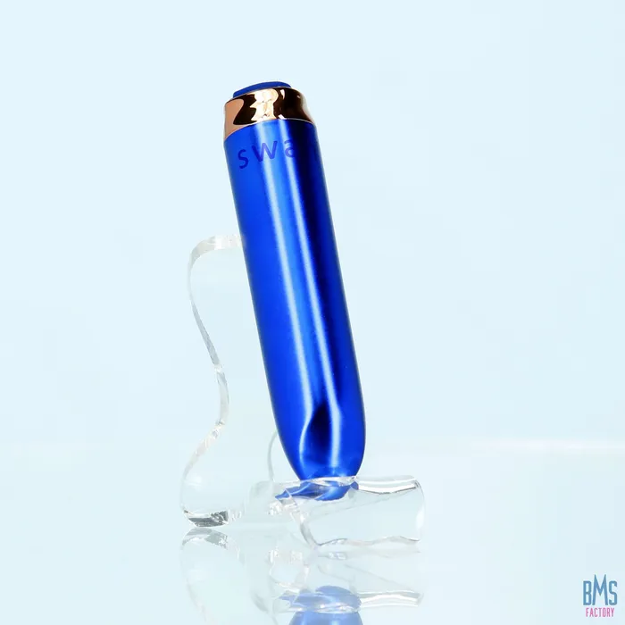 Swan Female Sex Toys Swan Maximum Bullet Vibrator Silicone Comfy Cuff Blue