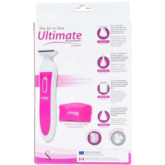 Swan Vibrators Ultimate Personal Shaver Women